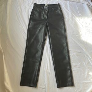 Aritzia TNA Wilfred leather pants